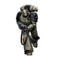 JOYTOY Warhammer The Horus Heresy 1/18 Action Figure-Iron Warriors MKVI Tactical Sergeant with Power decorative replica blade and Plasma  Collection Model Birthday Gift