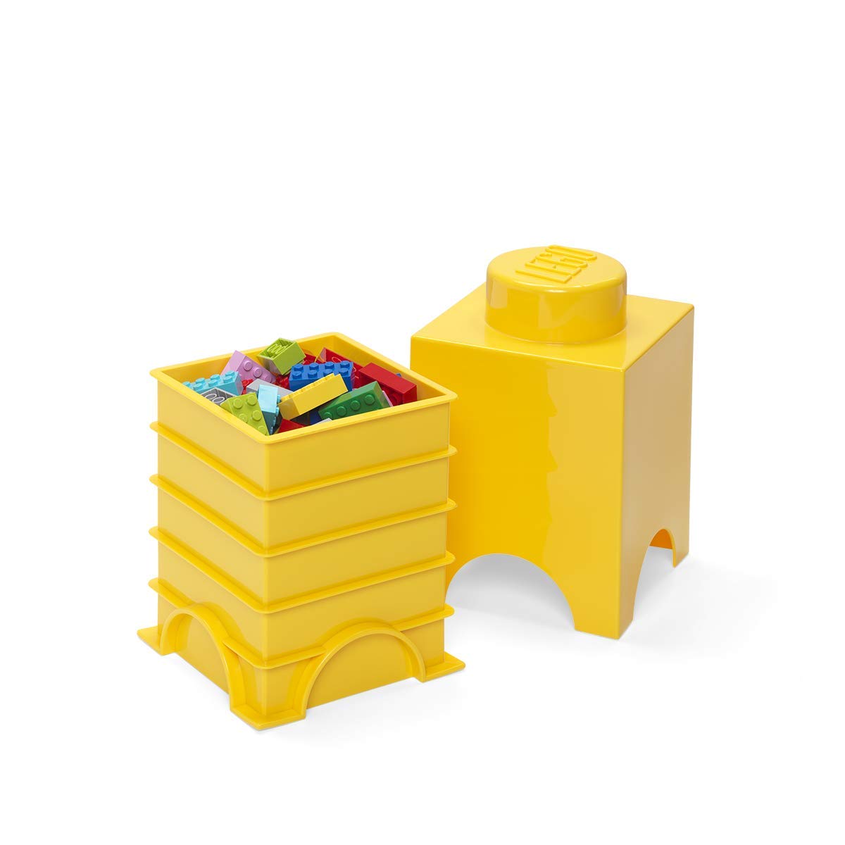 Room Copenhagen 1 Lego Brick Box, Bright Yellow (40010632)