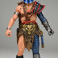 NECA Dungeons and Dragons Warduke 7-Inch Action Figure - Plastic, As Shown, Model 52271, Includes Longsword, Flame Effect, and Accessories