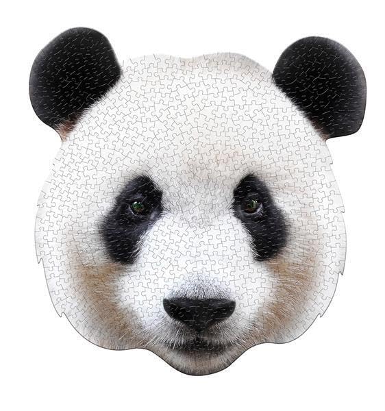Madd Capp Puzzles - I Am Panda - 550 Pieces - Animal Shaped Jigsaw Puzzle