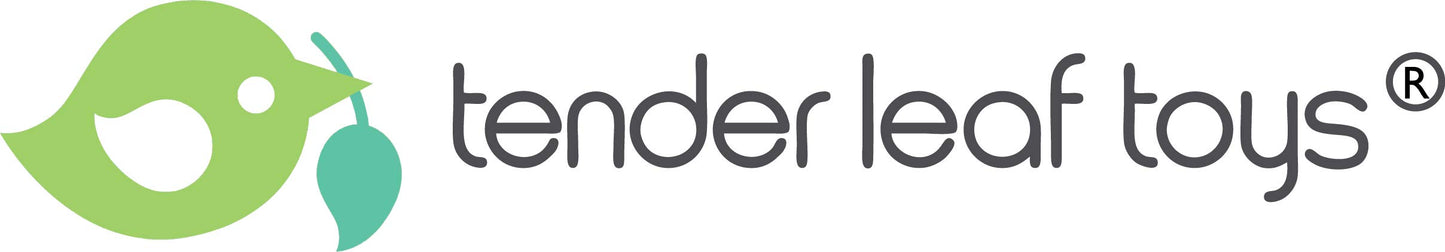 Tender Leaf Toys - Doll Family - Cute Wooden Flexible Doll Family for Kids Dollhouse, Four Pcs of Multicultural Mom, Dad, Boy a