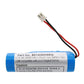 Qimoo Voice Amplifier Replacement Battery B0143KH9KG 3.7V 2600mAh Rechargeable Lithium-ion Battery, with XH2.54mm Connector