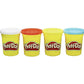 Play-Doh Tubs, Assorted, 25.4 x 6.3 x 7.1 Centimeters