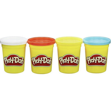 Play-Doh Tubs, Assorted, 25.4 x 6.3 x 7.1 Centimeters