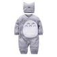 Iurnxb Newborn Infant Boy Girl Cute Cartoon Baby Cosplay Romper Toddlers Costume Bodysuit