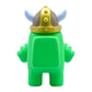 Just Toys Llc Among Us Collectible Figures - Series 2 (Green W/Viking Hat)