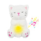 Breathing Stuffed Animal, Cat Plush, Sleeping Plush For Kids Toy Birthday Gift With Sensory Details Musical Lights And Rhythmic
