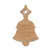 Cliths Pre Marked Mini Ram Pooja Bell Craft Kit Diy Hindu Temple Decor Kids Painting Activity (10 Pcs)
