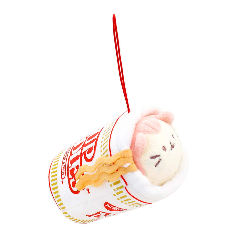 Anirollz Stuffed Animal Plush Toy - Official Nissin Cup Noodle Roll Blanket Outfitz Doll |Soft, Squishy, Warm, Cute, Comfort, Sa