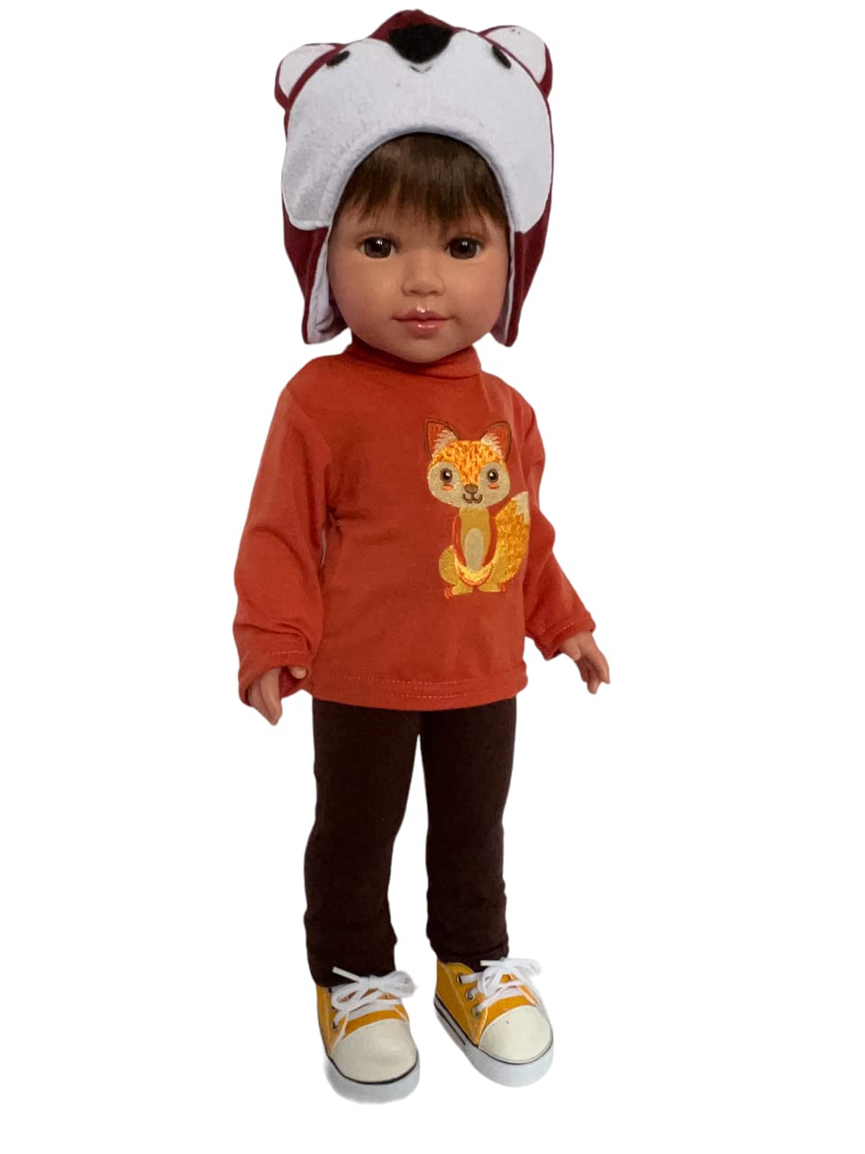 18 Inch Doll Clothes- Woodland Fox Outfit Fits 18 Inch Boy Dolls