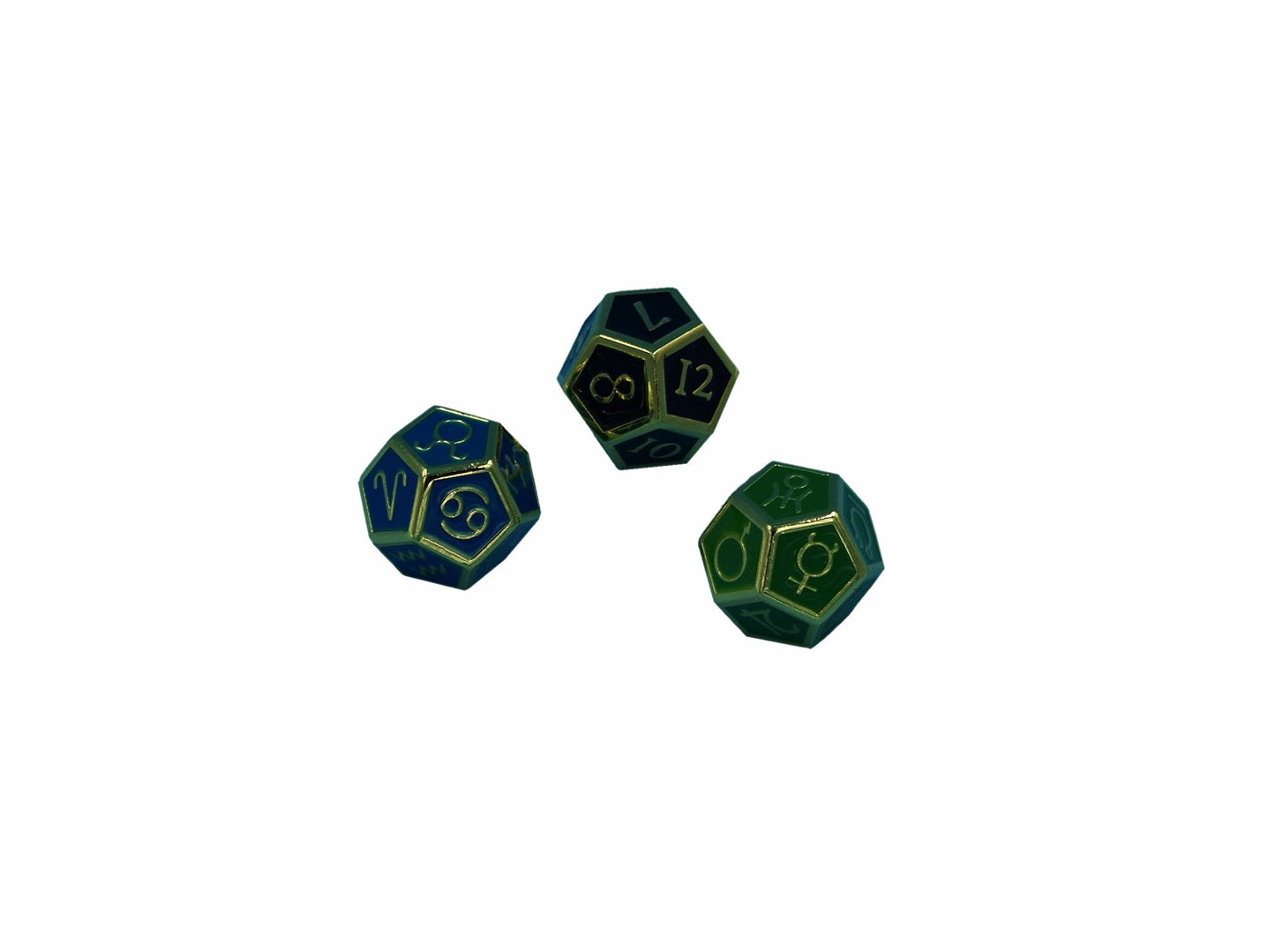 Abracax House Astrological Dice Set