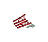 Atomik RC Alloy Rear Lower Arm, Red fits the Traxxas 1/10 Slash 4X4 and Other Traxxas Models - Replaces Traxxas Part 3655X