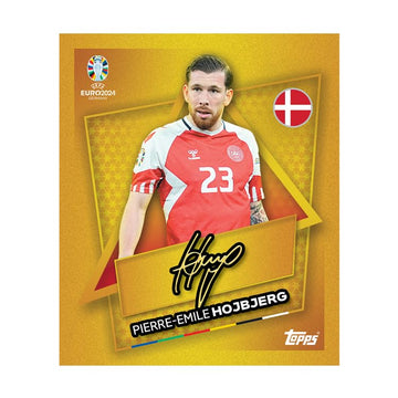 Topps Official Euro 2024 Sticker Collection - Mega Eco Box - Contains 87 Euro 2024 Stickers, 2 Parallel Stickers Plus 1 Gold Signature Series Sticker.