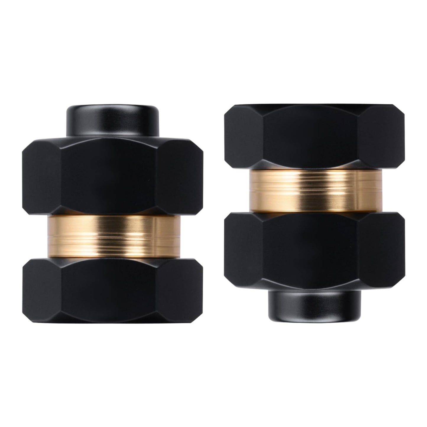 4pcs Brass Wheel Hex Extended Adapter Upgrades for Axial SCX24 90081 1/24 RC Crawler Car, with Locknuts and Cross Wrench