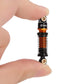 INJORA 45mm Shocks Aluminum Threaded Absorber Oil Damper for FMS FCX24 1/24 RC Crawler Upgrade(Gold)