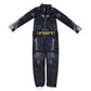 Quenny new black widow girls game dress up,Halloween party role-playing costume. (Black, Large)