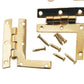 Dollhouse Miniature Gold Plated Brass Hl Hinge By Houseworks
