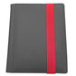 Dex Protection Card Binder 4 | Stores 160 Gaming Cards | Includes 20 Side Loading Card Pages | 4 Card Page Format | Bandclosure | Smooth Matte Padded Finish | Velvet Lined Interior