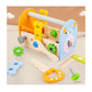 Diy Kids Wooden Portable Tool Box Toy  Role Play Kit Includes Hammers, Screwdrivers, Rulers, Wrenches & More Fine Motor Skill