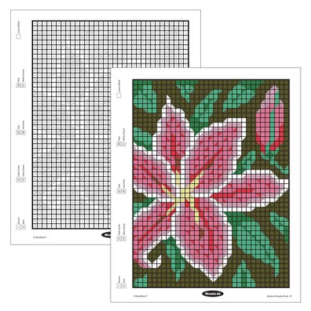 MindWare Color by Number Mystery Mosaic: Book 18 - Ages 6 & up