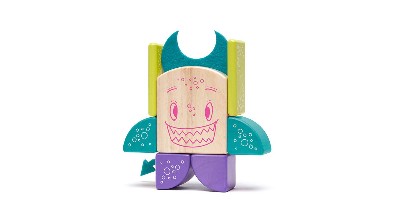 Tegu Pip Magnetic Wooden Block Set For 1-99 Years Old