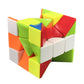 YunTeng Cube Twist 3x3 Speed Cube - Multicolor Stickerless Plastic Magic Puzzle Toy