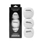 Zeekio Galaxy Juggling Balls - enhanced 12 Panel Genuine Leather Balls - 130g - 67mm - Pack of 3 (White)