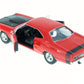 Motormax 1969 Dodge Coronet Super Bee Red 1/24 Diecast Model Car