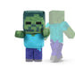 Pixel-Style Game Basic Plush Character Soft Toy  Video Game-Inspired Collectible Plushies Gifts for Kids & Fans (Zombie)