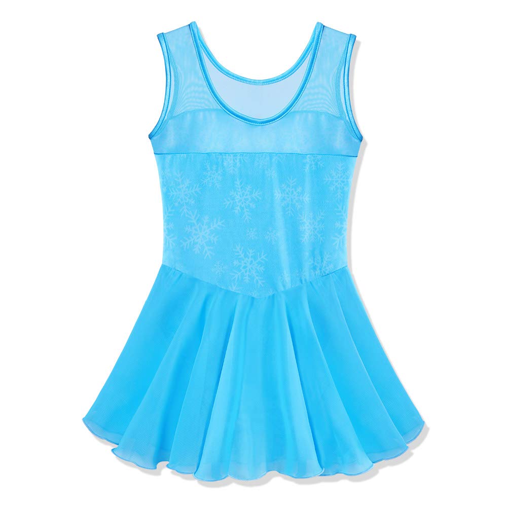 BAOHULU Toddlers Dancing Cosplay Tutu Ballet Leotard for Girls B194_Blue_XXL