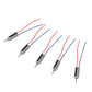 5pcs DC 4.5V 32250RPM Micro Coreless Motor Model Motor Micro Motor Low Noise DC Hobby Motor for Model Toy Model Aircraft