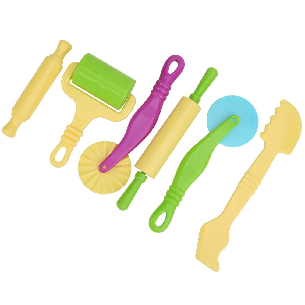 6 Pcs Clay Dough Tool, Children Learning Toy, Smooth For Art Teaching Children 3 Years Of Age Or Older Playing