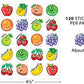 Teacher Created Resources Fruit of the Spirit Stickers, Multi Color (7041)