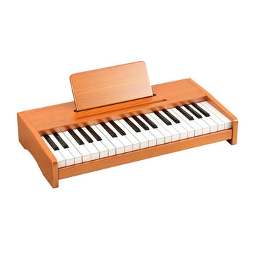 Kids Piano Keyboard, 37 Keys Digital Piano For Children, Toddler Music Educational Instrument Toy Wood Piano For 3+ Girls And Bo