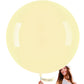 Partywoo Yellow Large Balloons, 4 Pcs 36 Inch Balloons, Pastel Yellow Big Balloons, Pale Yellow Giant Balloons, Jumbo Balloons For Birthday Party Decorations, Baby Shower Decorations, Yellow-Q07