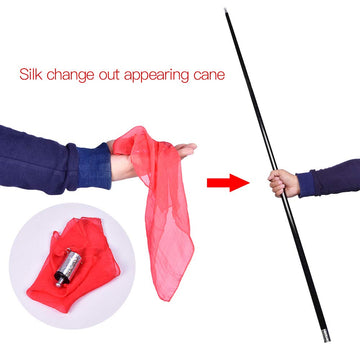 Sumag Magic Staff Metal Appearing Cane With Video Tutorial Link Wands For Professional Magicians Stage Close-Up Magic Tricks Poc