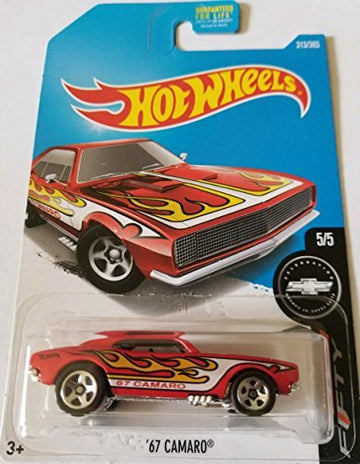 Hot Wheels 2017 Camaro Fifty 67 Camaro 313/365, Red