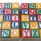 Skoolzy Abc Wooden Blocks For Toddlers 30 Wood Alphabet Blocks Montessori Stacking Letter Preschool Learning Toys Develop Language Skills Boys And Girls Ages 2+ Includes Ebook & Storage Bag
