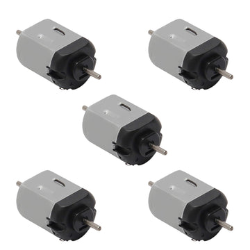 Fielect 5Pcs DC Motor 3V 11000RPM Micro Motor Mini Motor Electric Motor Round Shaft for RC Boat DIY Airplane Toys Model DIY Hobb