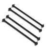 #45 Steel RC Drive Shaft Dogbone Overall Length 89.5mm for 1/10 RC Hobby Model Car hsp Wltoy Redcat 4PCS/Set