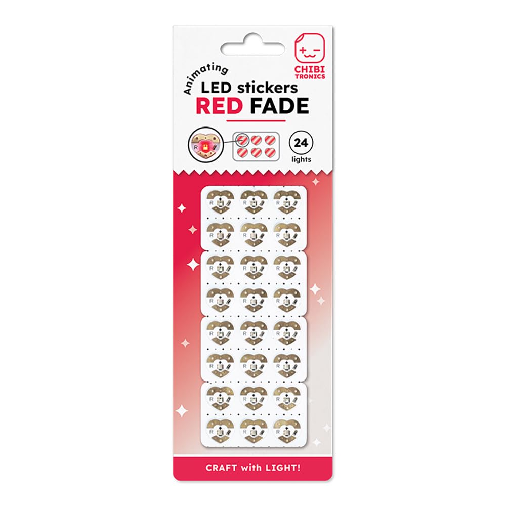 Chibitronics Animating Red Fade Led 24 Pack