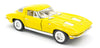 Chevy 1963 Corvette Stingray 1:36 Scale (Yellow)