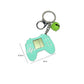 Vlmazlm Retro Classic Game Console Pendant Keychain - Playable Miniature Handheld Game, Middle Size, Q5 Plastic, Gift Item