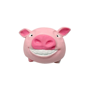 Ahycs Squishy Pig Toy - Funny Pink Pig Stress Toys, Novelty Pig Squeeze Toys For Kids Adults, Smiling Pig Sensory Stress Toy For