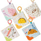 Sweet Soothie Crinkle Teether Toy With Baby Paper And Squeaker, 6 X 6-Inches, Chippy Cookie