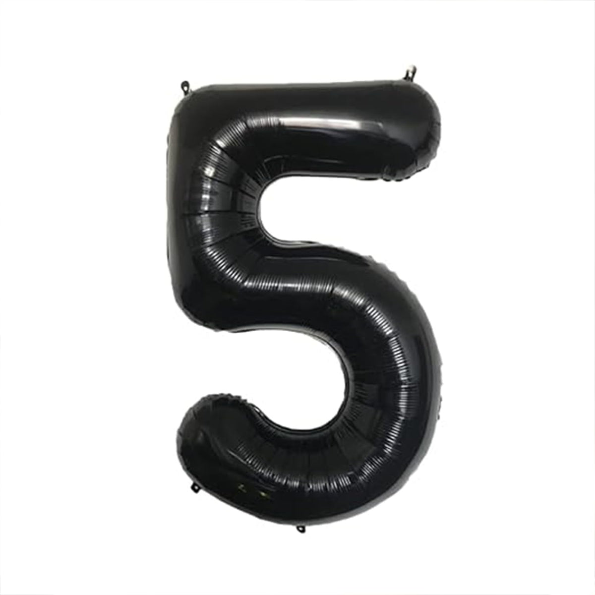 Atpata Funky Black Number Foil Balloons for Numeric Milestone Parties (40 INCH, 5)
