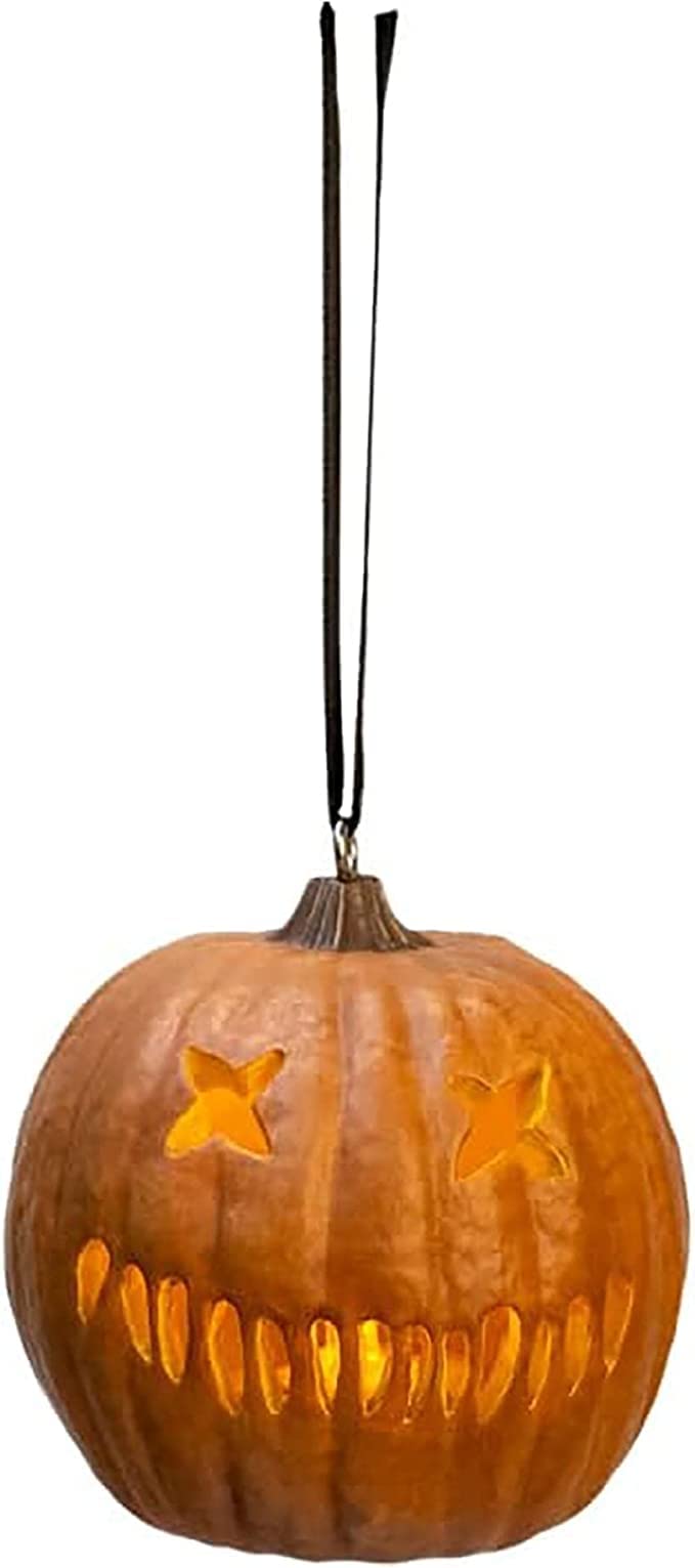 Trick R Treat Light Up Pumpkin Holiday Horrors Ornament