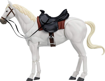 ??????????(Max Factory) Figma Horse Ver. 2 White Non-Scale Abs & Pvc Pre-Painted Action Figure, Resale