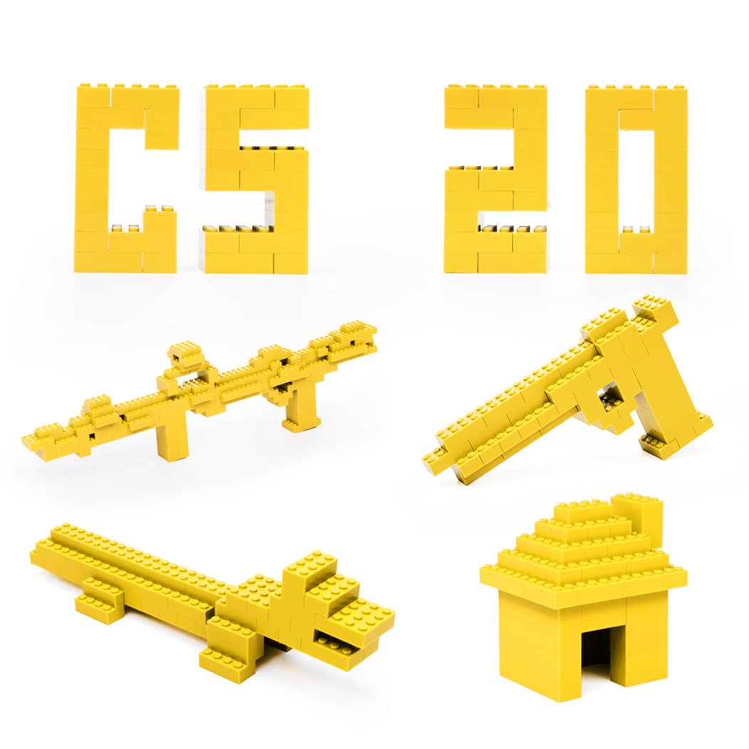 Unirolic Classic Building Bricks, 100 Piece 2X4 Building Blocks Stem Creative Building Toys Compatible With All Major Brands, Moc Building Bricks Diy Play Set For Kids(Golden)