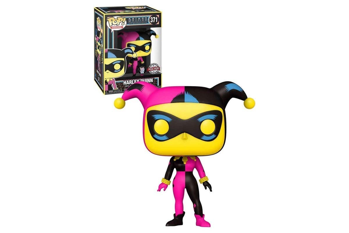 Funko Harley Quinn Black Light limited availability